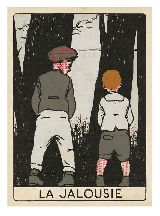 AFFICHE G.DUBOIS - LA JALOUSIE