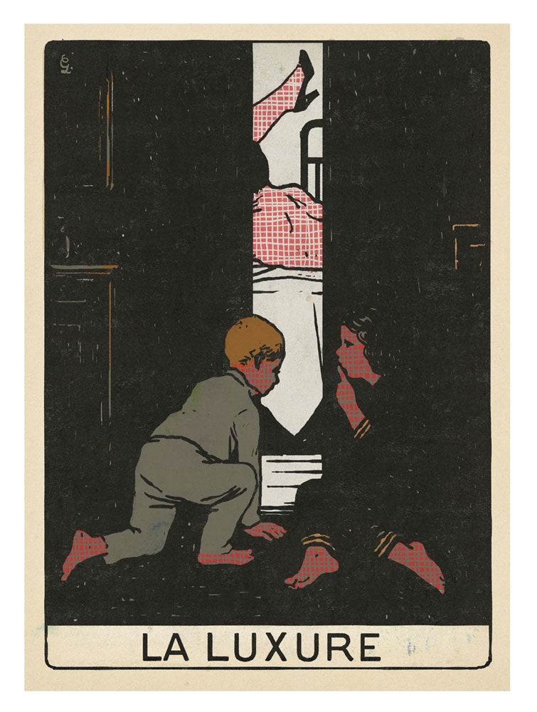 AFFICHE G.BUBOIS - LA LUXURE