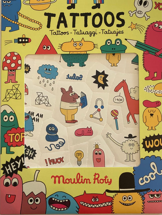TATTOO TEMPORAIRE-MOULIN ROTY