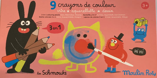 CRAYON 3 EN 1-MOULIN ROTY