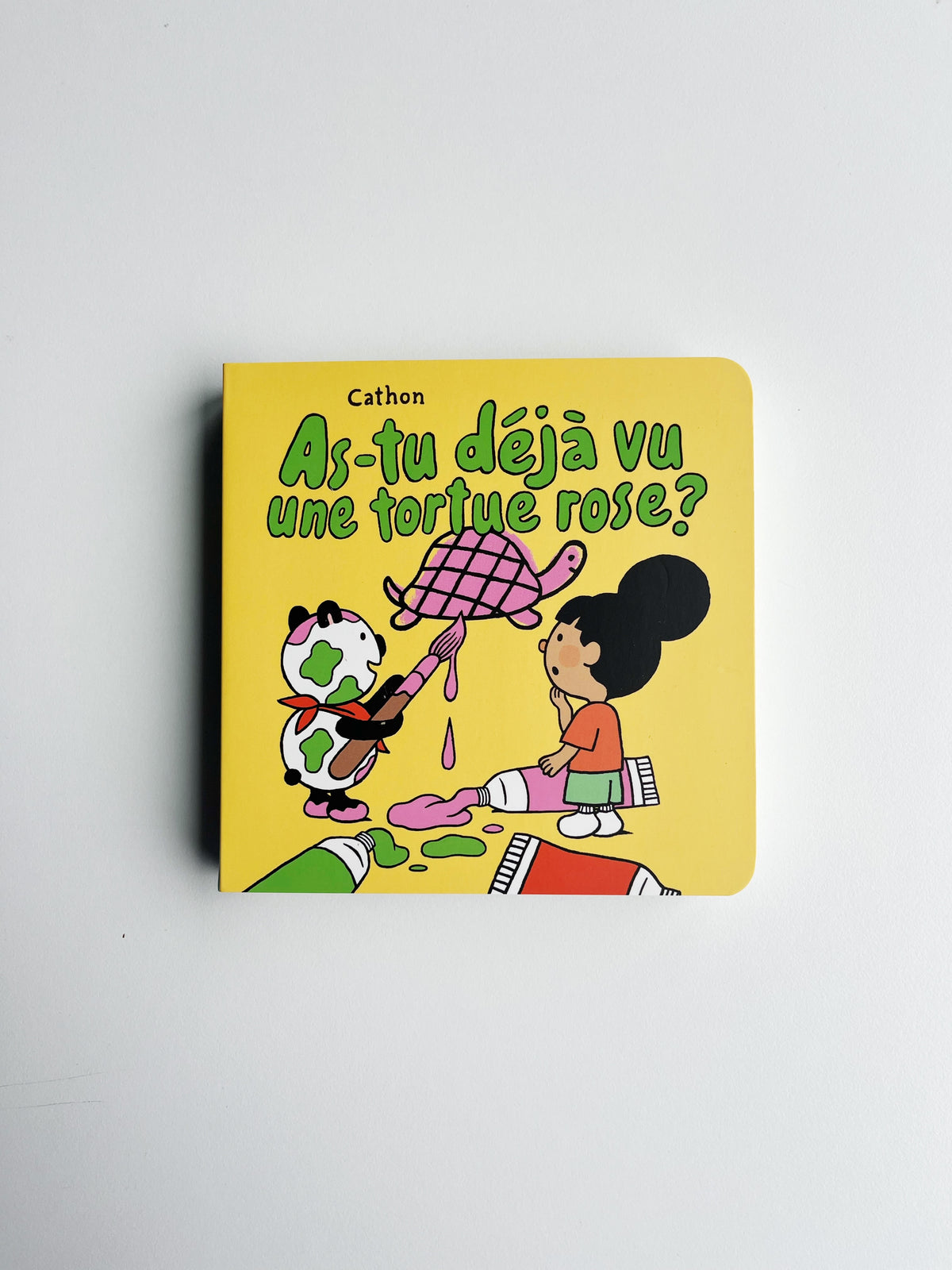 As-tu déjà v u une tortue rose ?