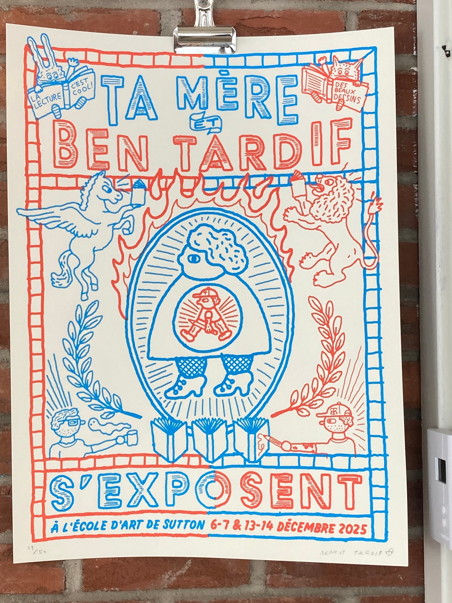 AFFICHE BEN TARDIF X TA MÈRE