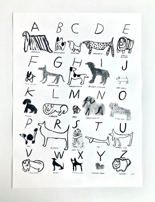 ABC DOGS POSTER