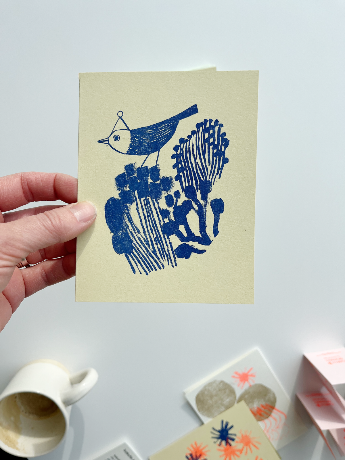 Atelier confection de cartes de souhaits en riso  — 3 décembre