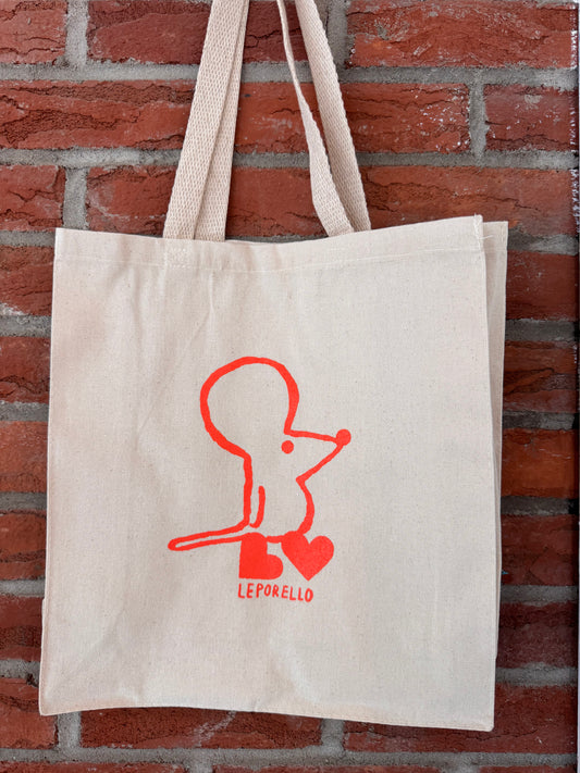 RED LEPORELLO BAG