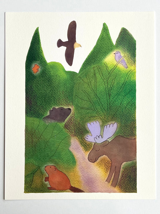 AFFICHE TAÏGA