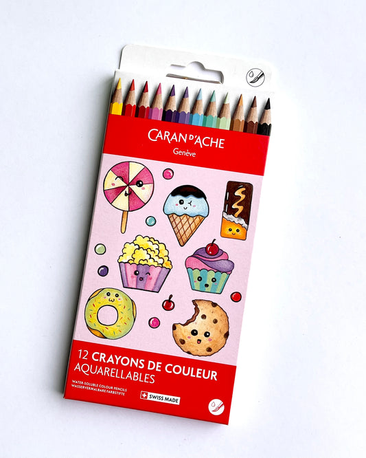 CRAYON AQUARELLABLES CARAN D’ACHE - CANDY WORLD