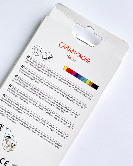 CRAYON AQUARELLABLES CARAN D’ACHE - CANDY WORLD