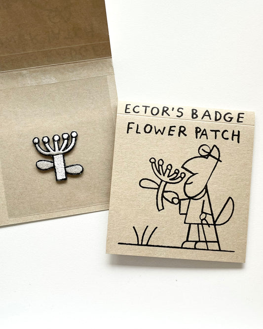 PATCH AUTOCOLLANTE FLEUR