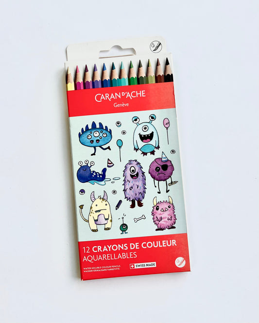 CRAYON AQUARELLABLES CARAN D’ACHE - MONSTRES