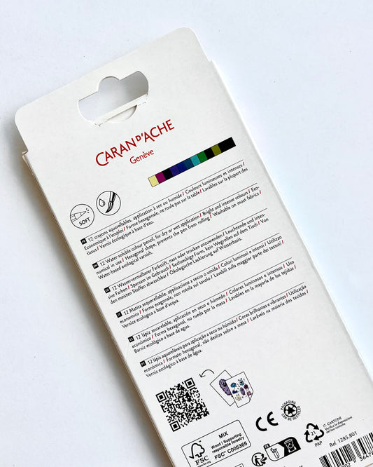 CRAYON AQUARELLABLES CARAN D’ACHE - MONSTRES