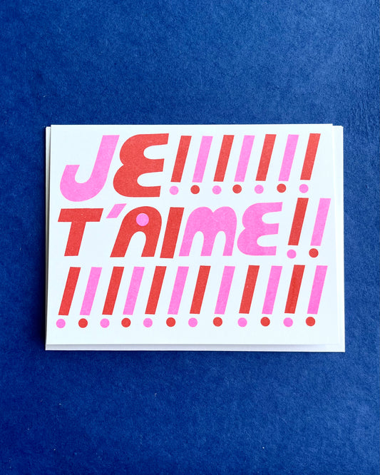 CARTE JE T’AIME !