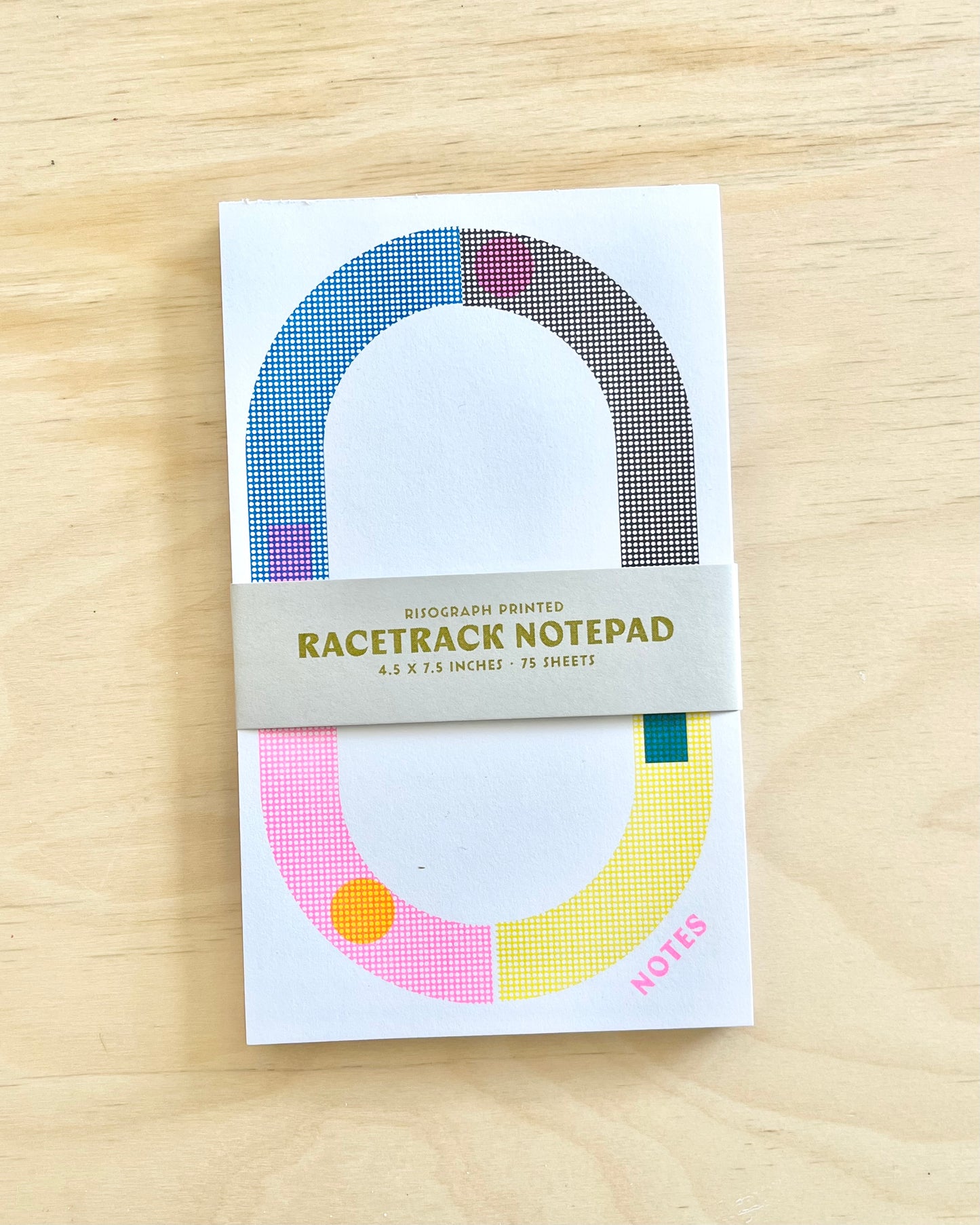 BLOC-NOTE RACETRACK