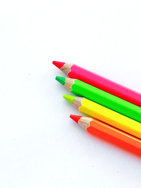 CRAYON CARAN D’ACHE - FLUO MAXI