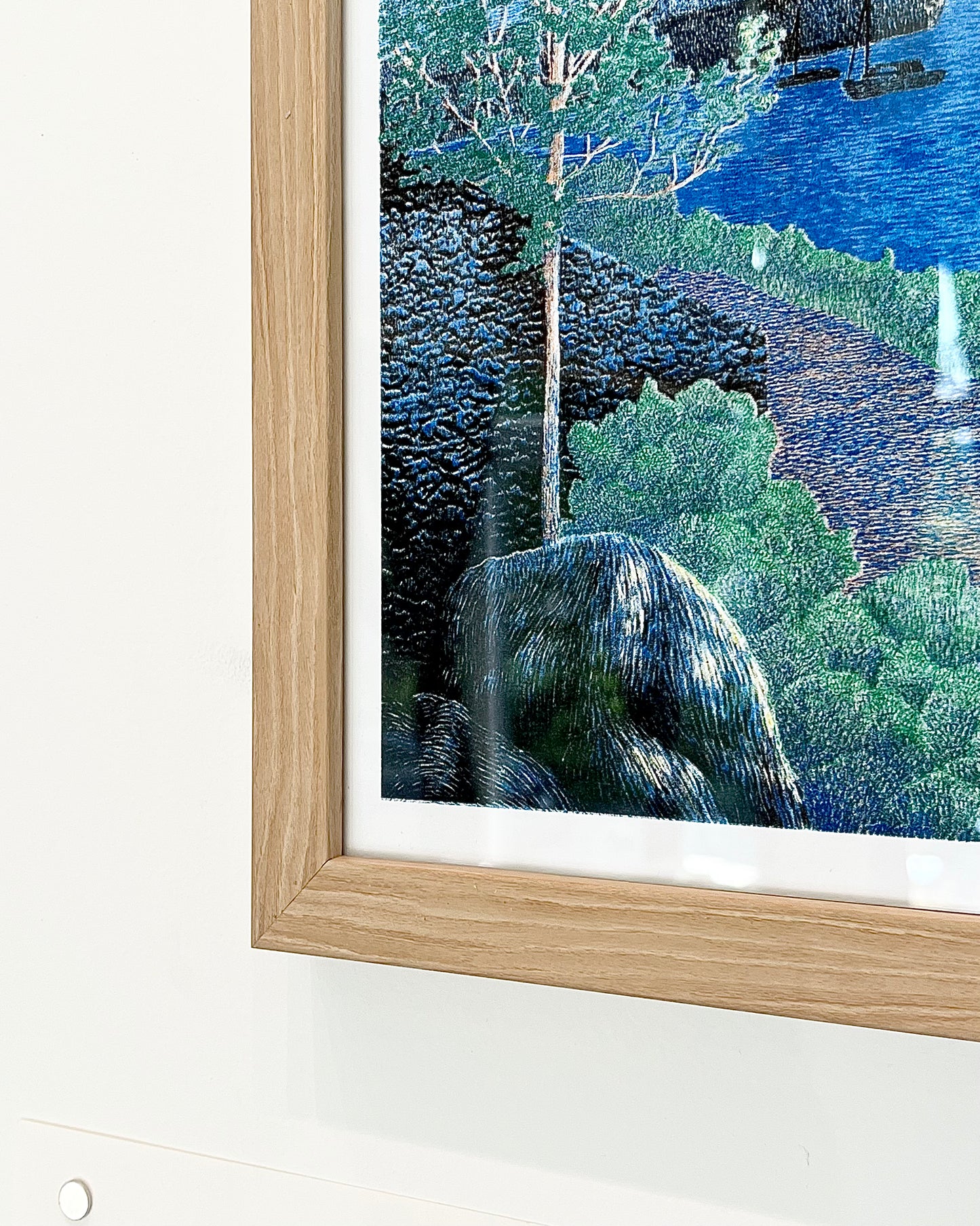 CADRE 16 X 20 - BOIS NATUREL OU NOIR