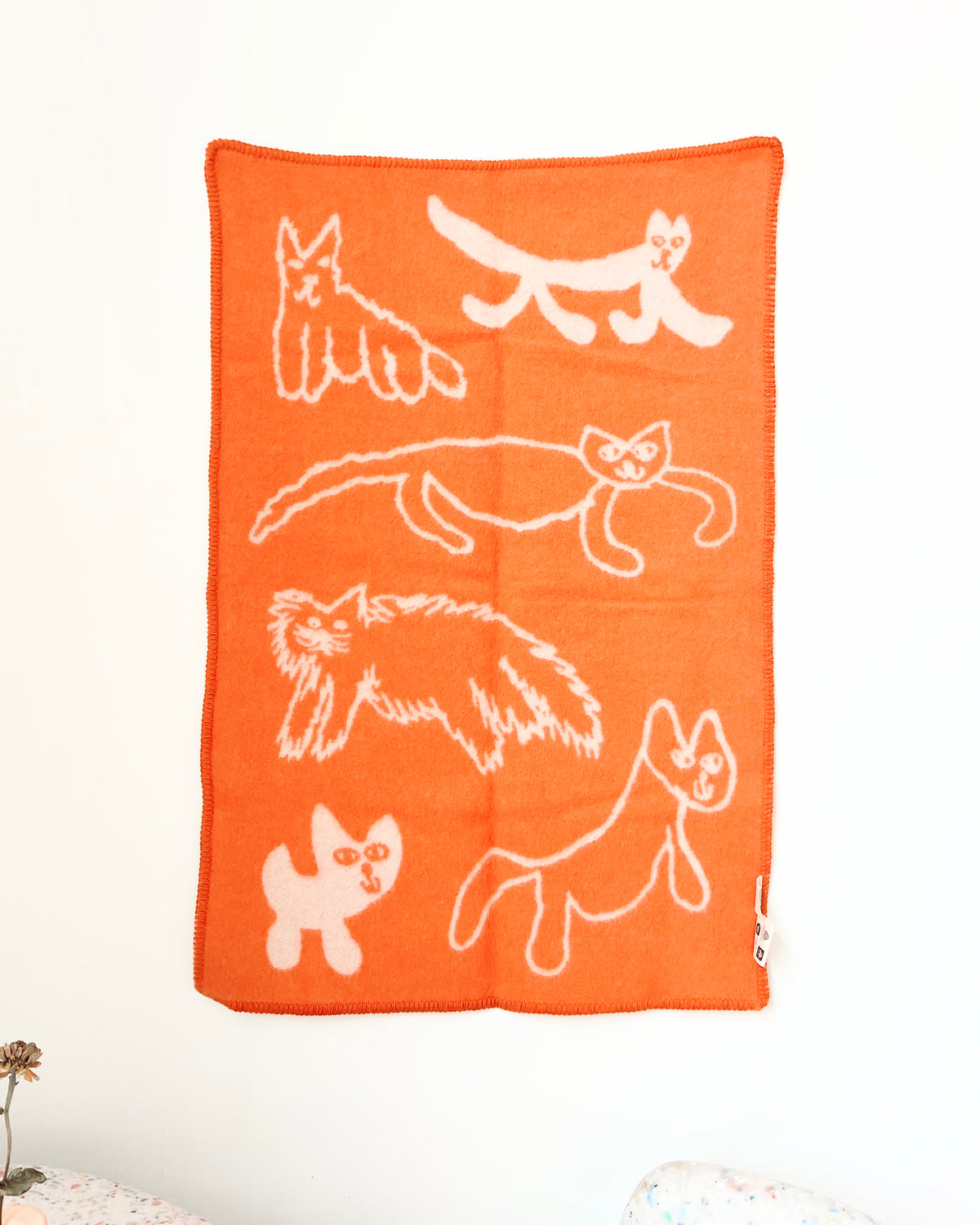 COUVERTURE EN LAINE FINE LITTLE DAY