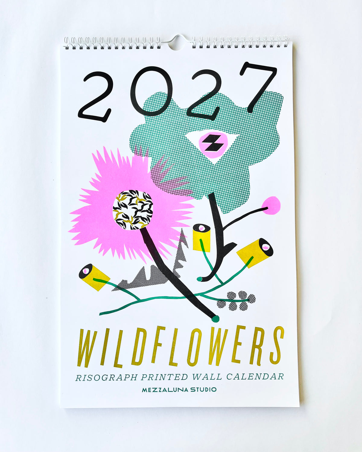 CALENDRIER 2027 FLEURS SAUVAGES