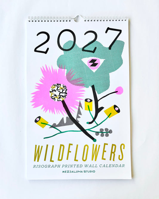 2027 WILDFLOWERS CALENDAR
