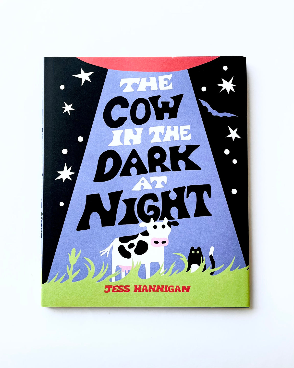 THE COW IN THE DARK AT NIGHT