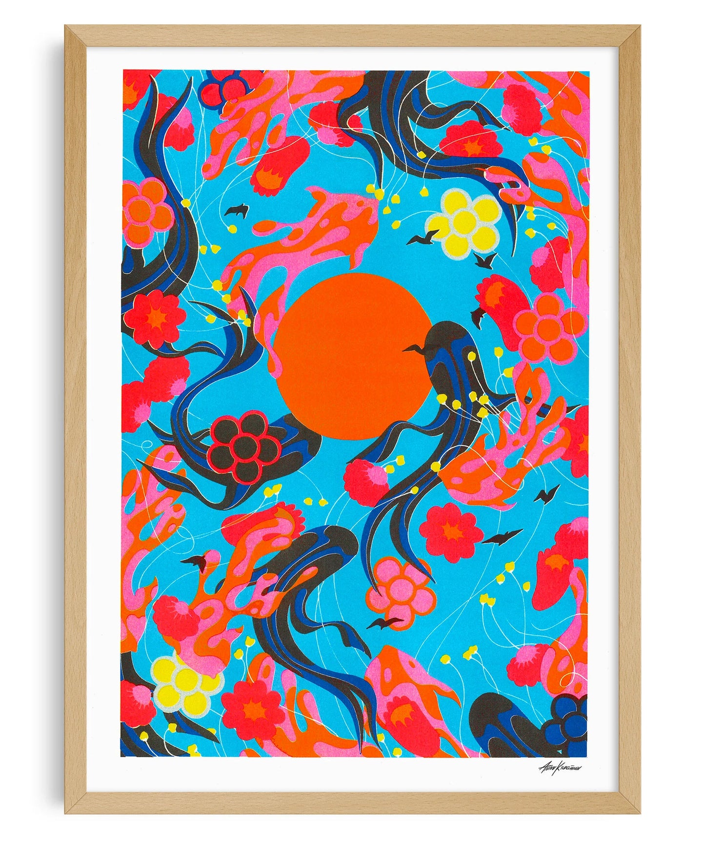 AFFICHE_KIBLIND_ANNU KILPELÄINEN_IF II CLOSE MY EYES AND LOOK AT THE SUN