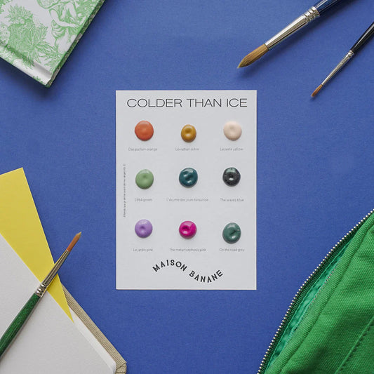 DOT CARD AQUARELLES COLDER THAN ICE