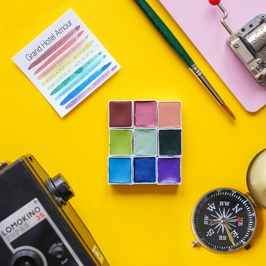 PALETTE AQUARELLES GRAND HOTEL AMOUR