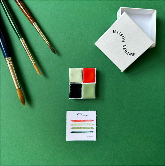 MINI PALETTE AQUARELLES QUAD #18