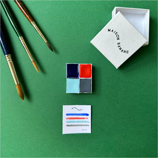 MINI PALETTE AQUARELLES QUAD # 8