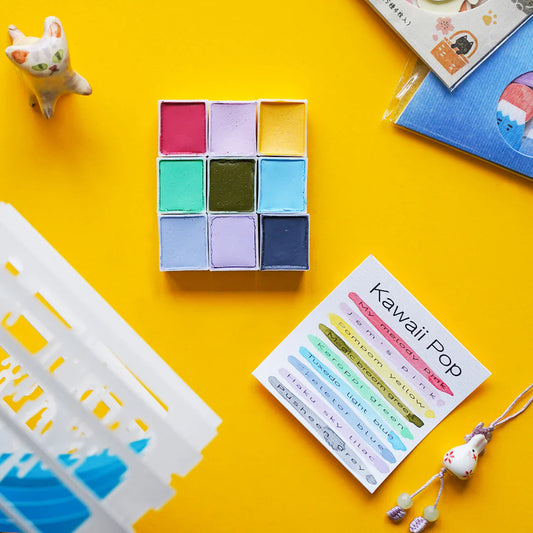 PALETTE AQUARELLES KAWAII POP