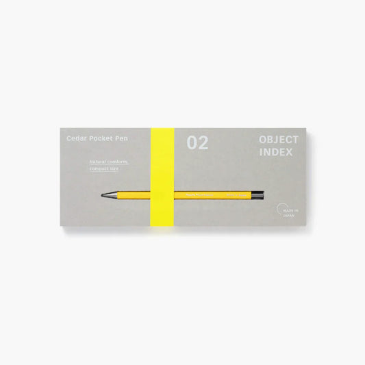 Stylo bille jaune Object Index