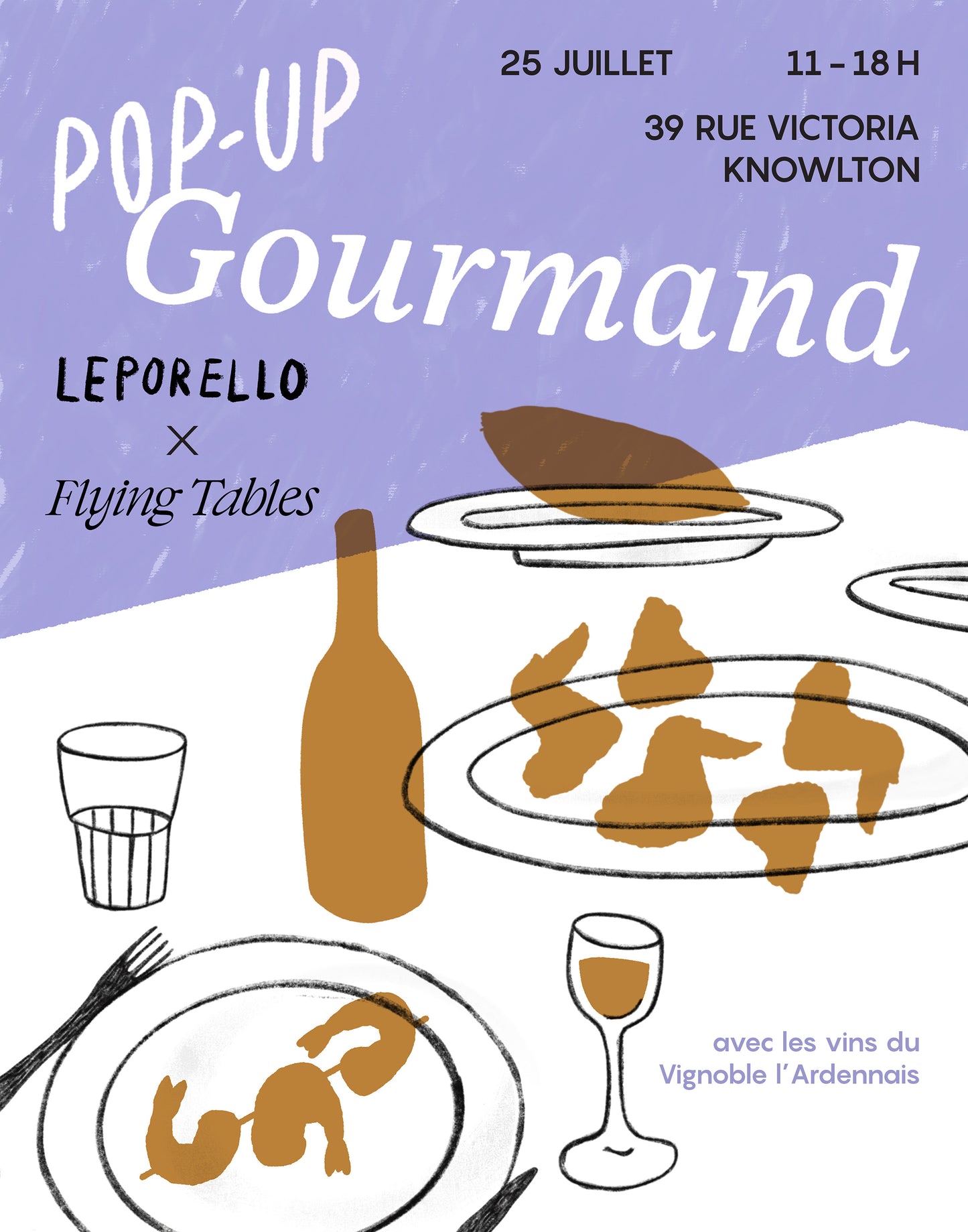 Pop-Up Gourmand — 25 juillet