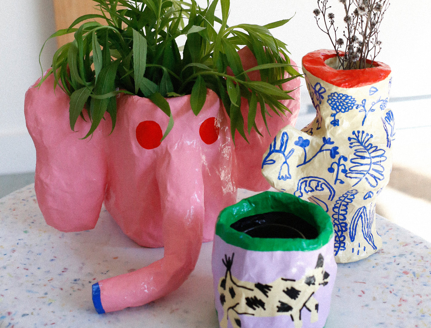 Atelier de papier mâché avec Romane Minner-Barrette — 16 juillet & 23 juillet