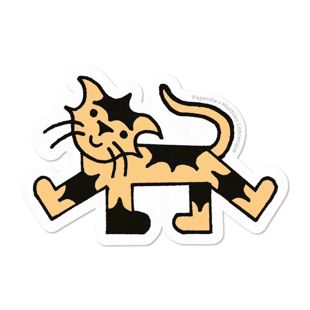 Autocollant Minou Paperole