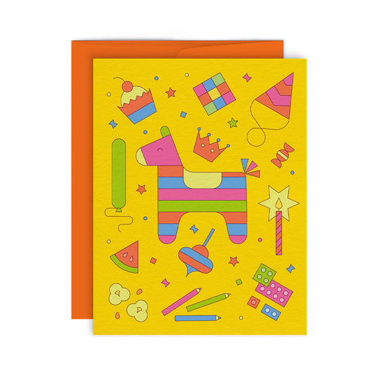 Carte Pinata party Paperole
