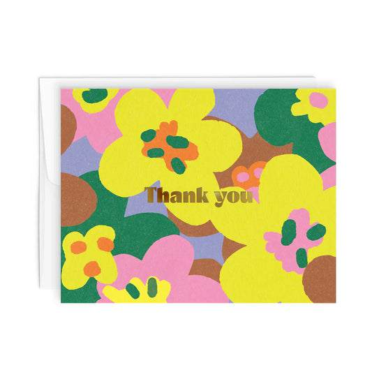 Carte Pretty flowers Paperole