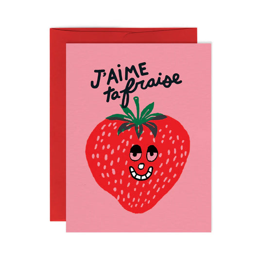 Carte Fraise Paperole