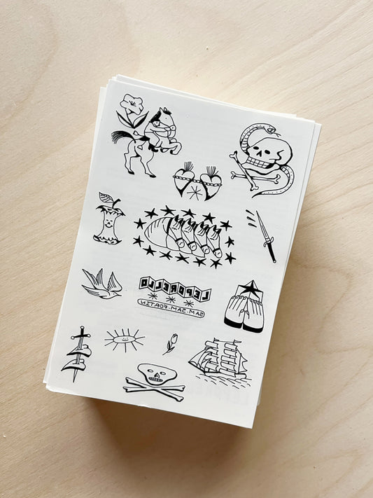 SAMUEL FORTIN TEMPORARY TATTOO