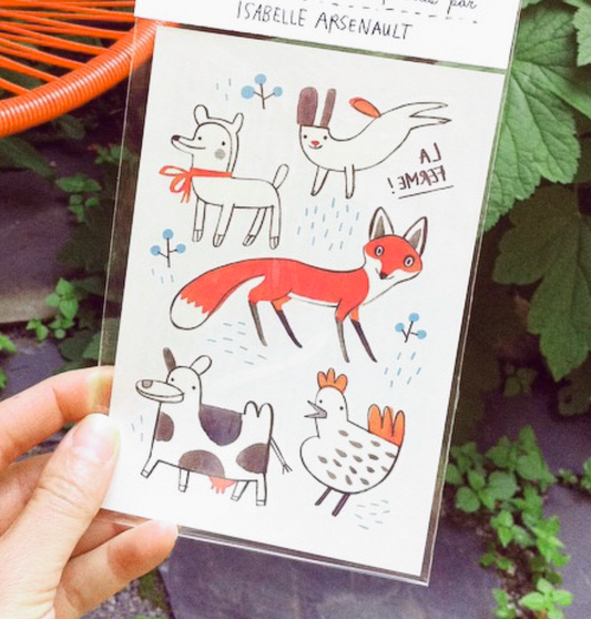 TEMPORARY TATTOOS THE FARM