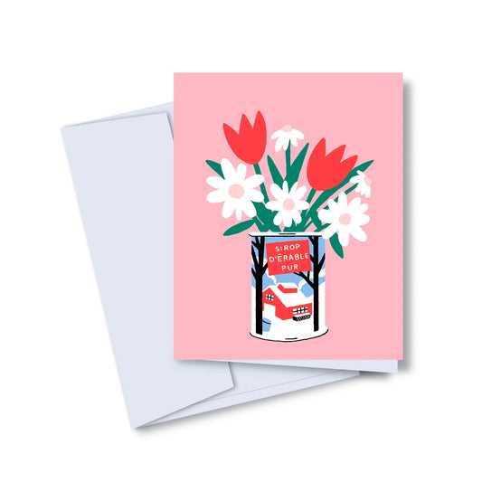 Carte Bouquet sirop Toutou