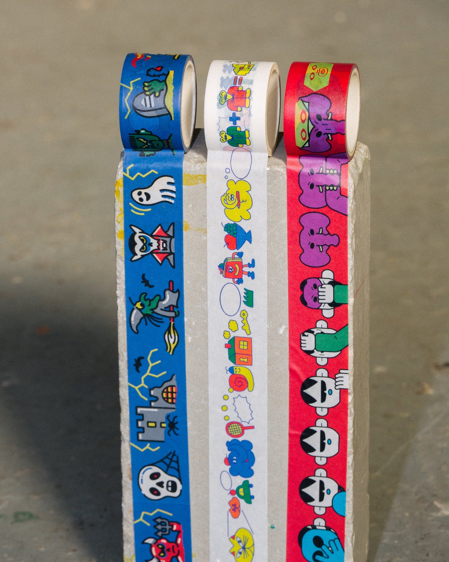 WASHI TAPE - 3 VARIANTES