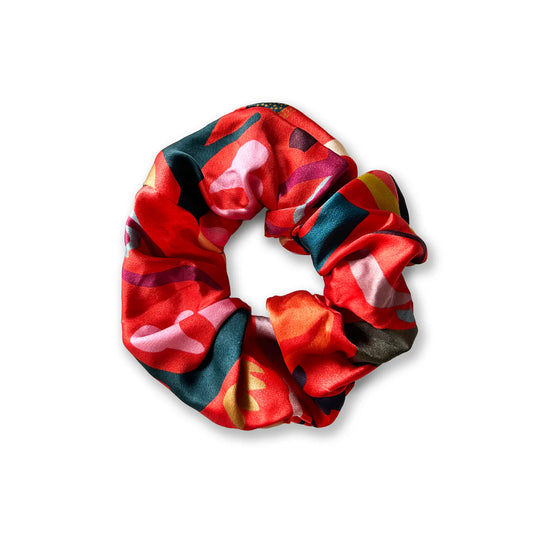 Jusqu'au bout scrunchie en soie