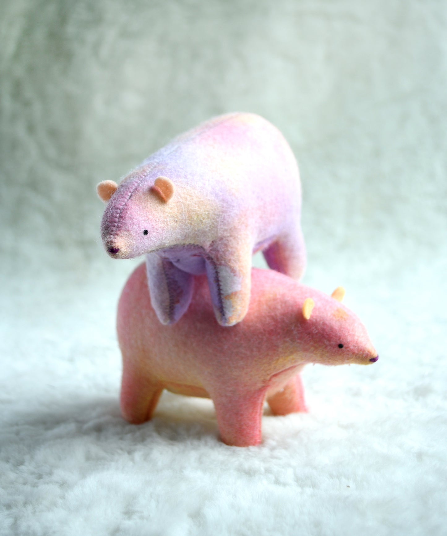 Figurines de feutre