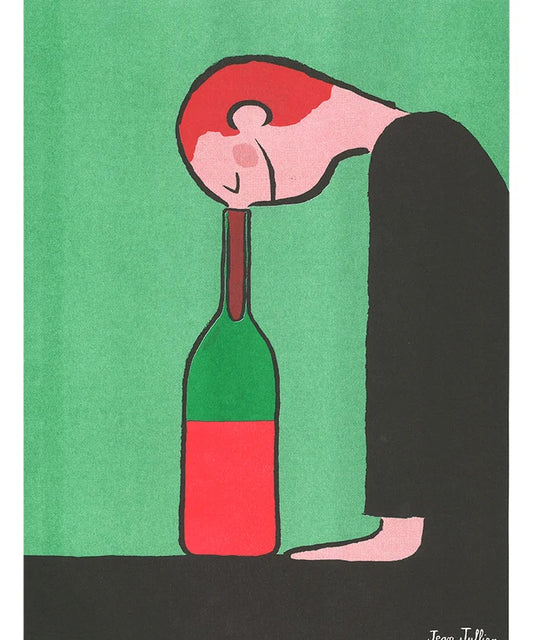 AFFICHE KIBLIND X JULLIEN JEAN - BOUTEILLE
