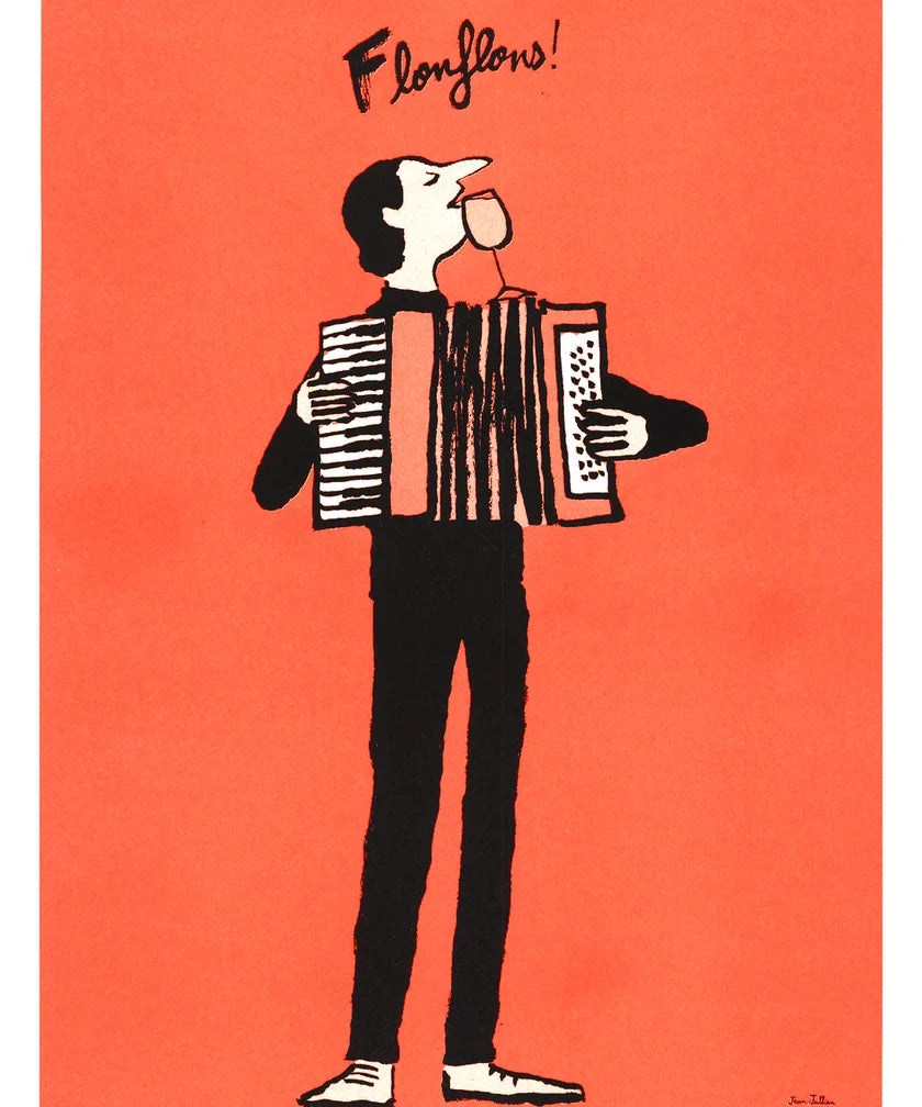 AFFICHE KIBLIND X JULLIEN JEAN - FLONFLONS
