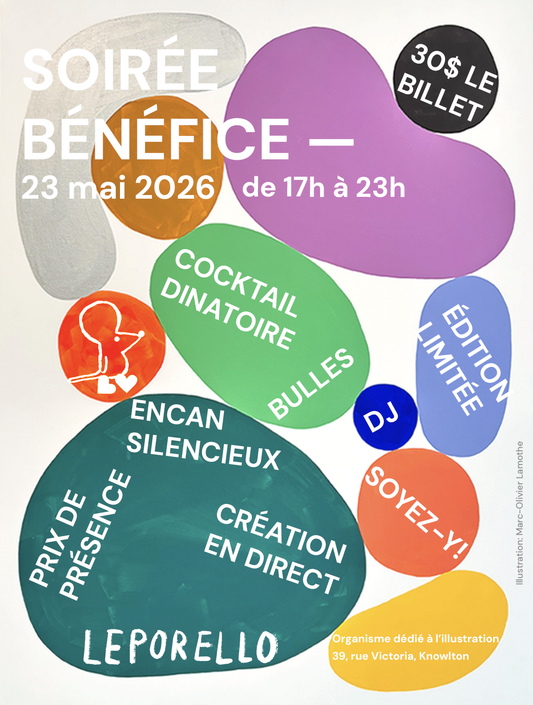 Soirée bénéfice festive — 23 mai